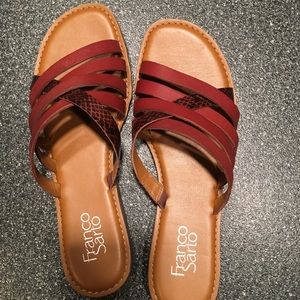 Franco Sarto size 10 sandals